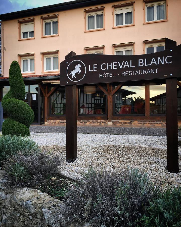 Le Cheval Blanc - Lac Du Der - Logis Hotel Giffaumont-Champaubert Εξωτερικό φωτογραφία