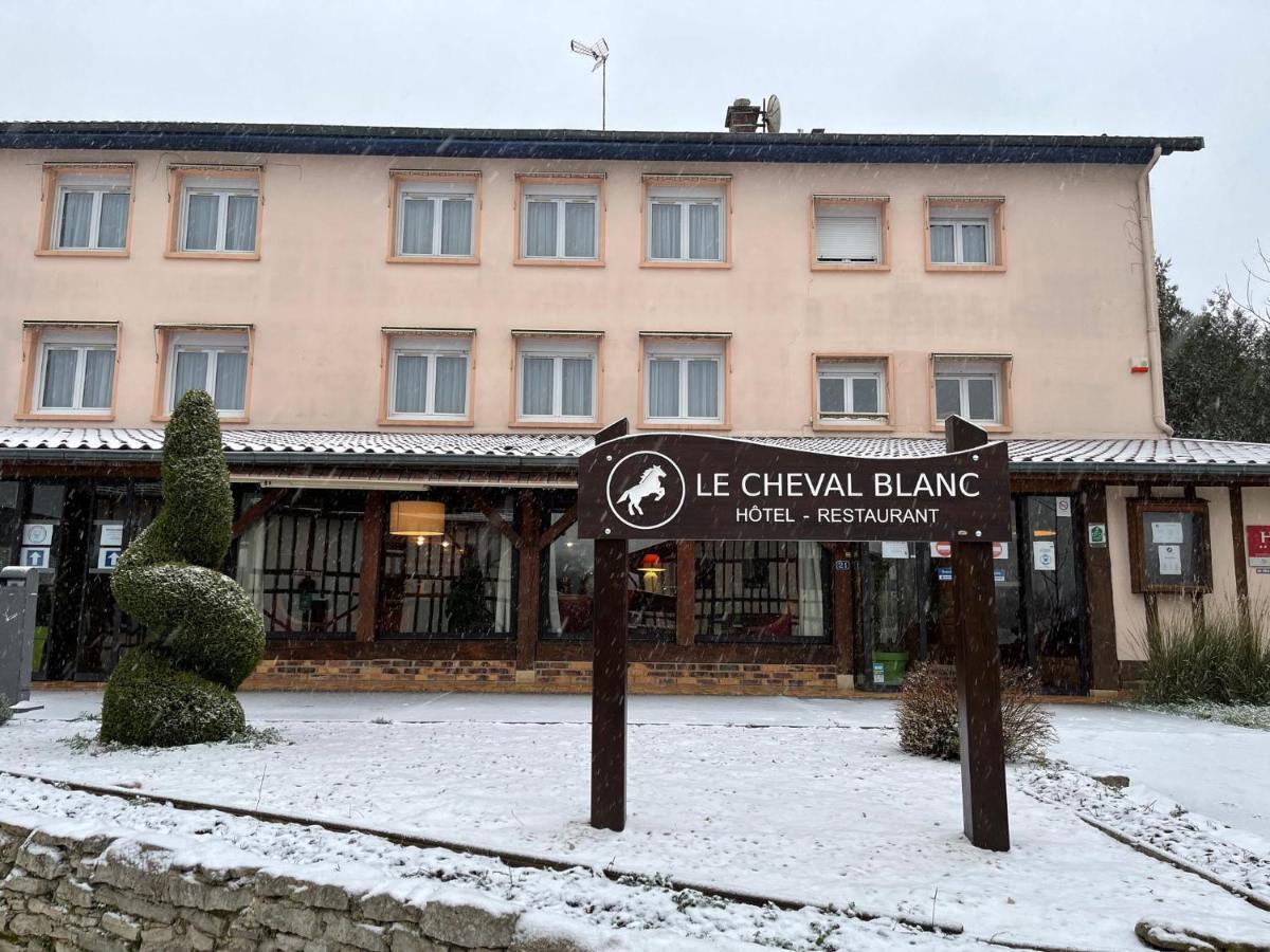 Le Cheval Blanc - Lac Du Der - Logis Hotel Giffaumont-Champaubert Εξωτερικό φωτογραφία