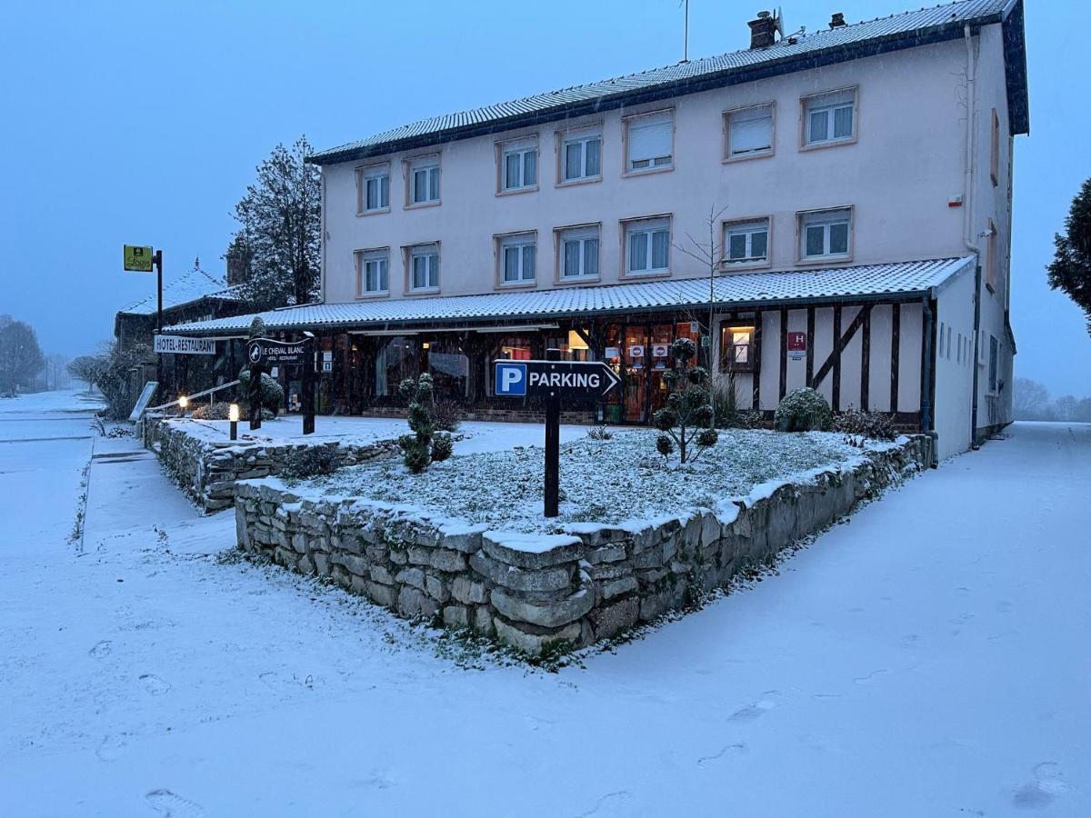 Le Cheval Blanc - Lac Du Der - Logis Hotel Giffaumont-Champaubert Εξωτερικό φωτογραφία